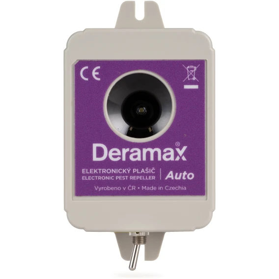 Deramax® Auto Ultrazvukový odpudzovač - plašič kún a hlodavcov do auta