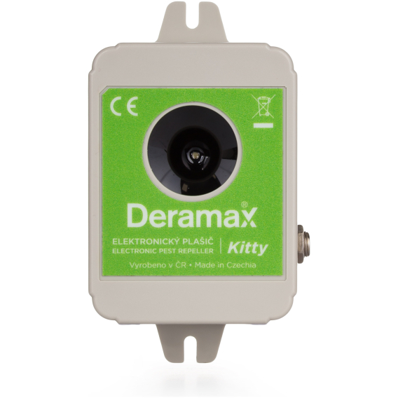 Deramax® Kitty Ultrazvukový odpudzovač - plašič psov a mačiek