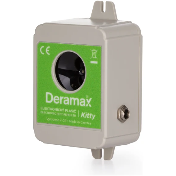 Deramax® Kitty Ultrazvukový odpudzovač - plašič psov a mačiek