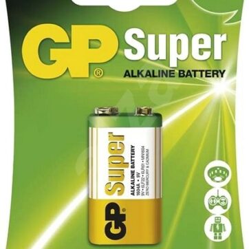 Alkalická batéria GP Super 6LF22 (9V), 1 ks