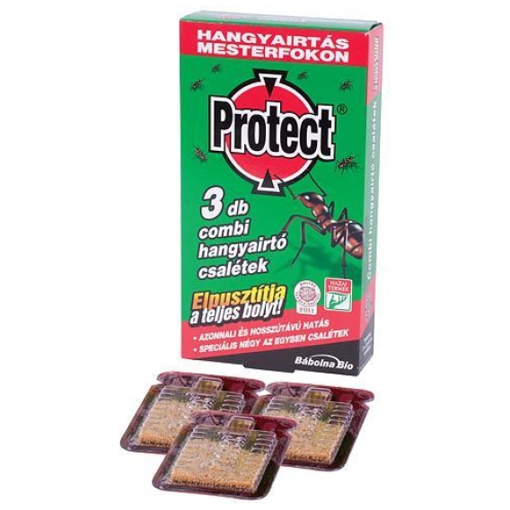 PROTECT® Combi, nástraha na ničenie čiernych mravcov, 3 ks