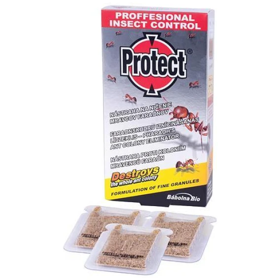 PROTECT® nástraha na ničenie mravcov faraónov, 3 ks