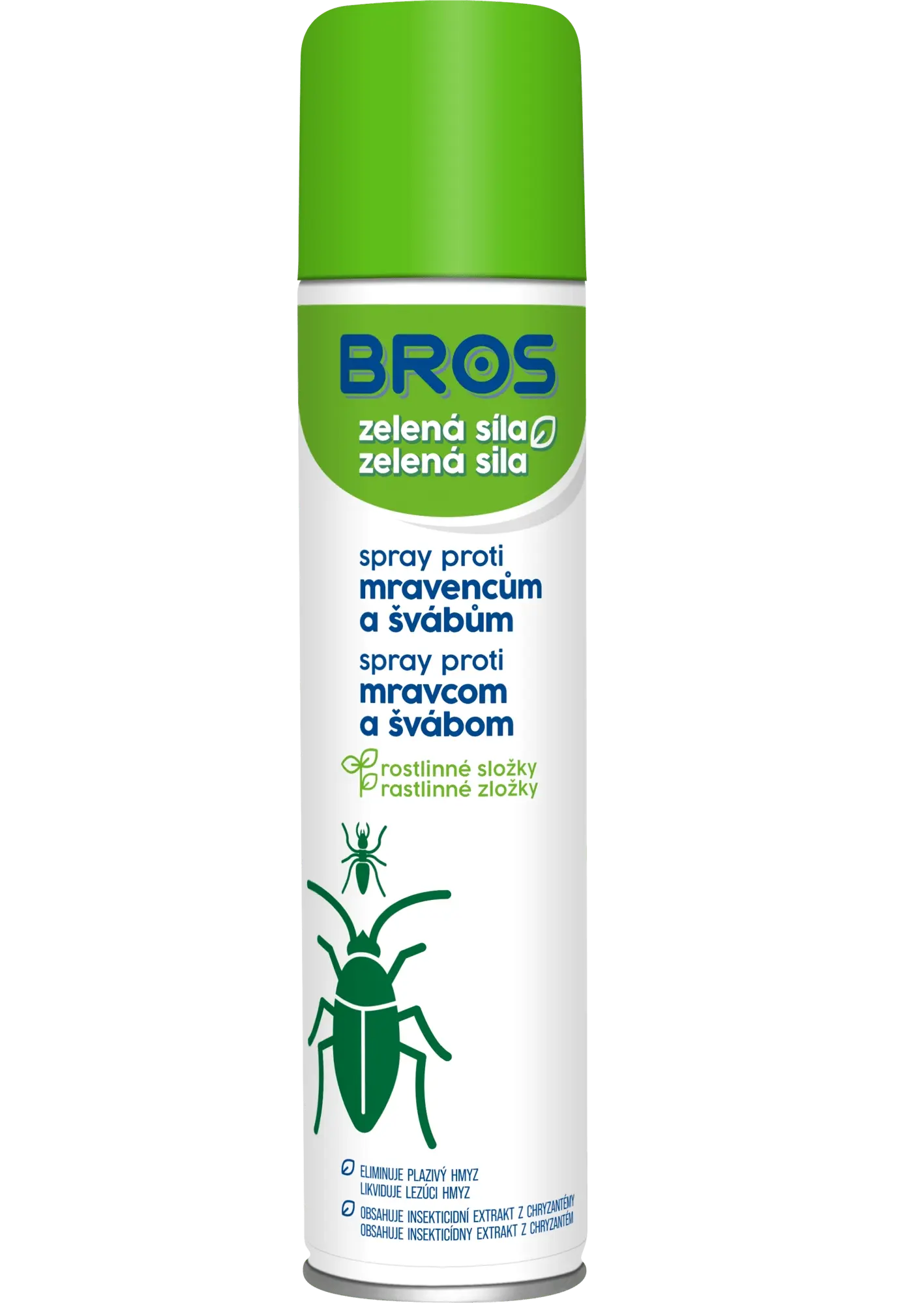 BROS - ZELENÁ SILA spray proti mravcom a švábom 300 ml