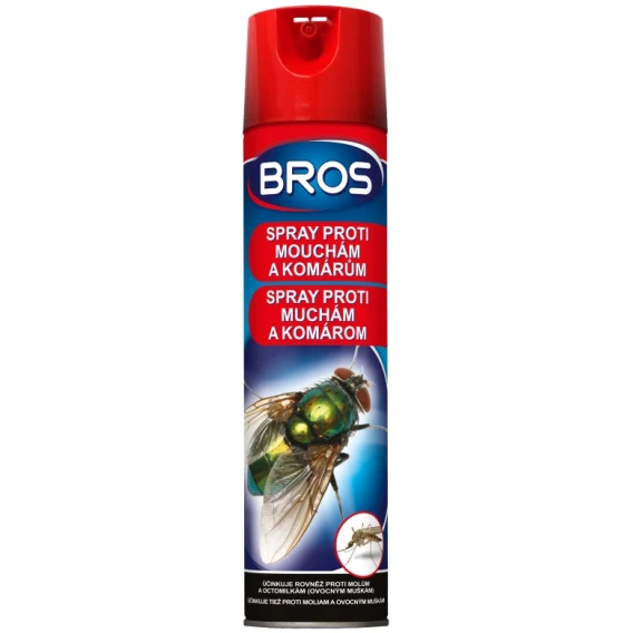 Bros Spray proti muchám a komárom 400ml