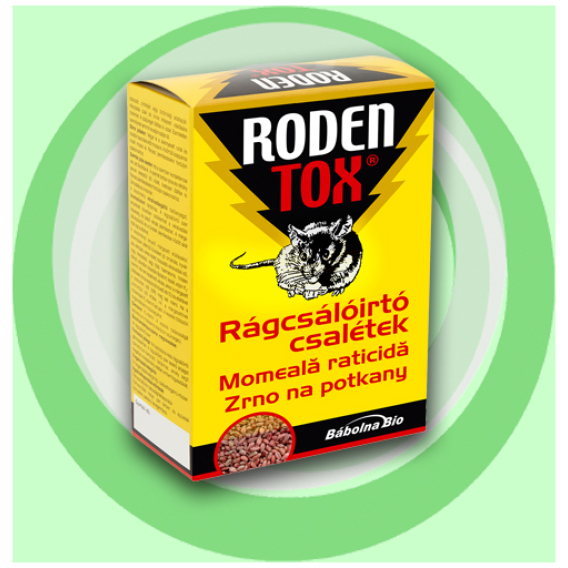 RODENTOX Zrno na potkany 3x50g 150g Bábolna Bio