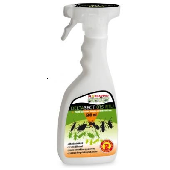 Deltasect 015 rtu 500 ml rozprašovač Floraservis