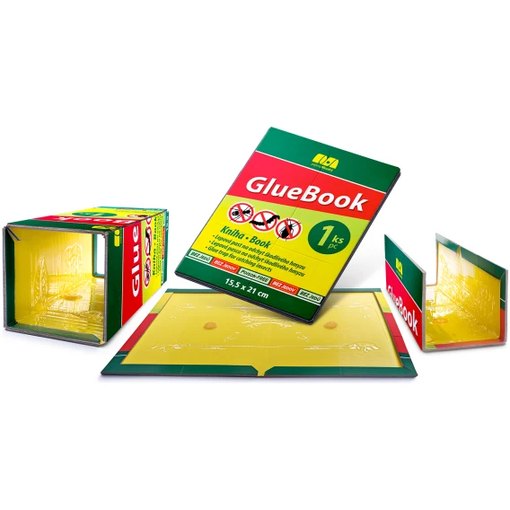 Lapač lezúceho hmyzu RataBook - GlueBook Papírna Moudrý
