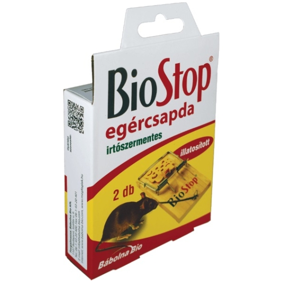 BioStop pasca na myši s aróma návnadou, 2 ks