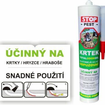 Odpudzovač krtkov - Total Odor Gél 230g StopPest