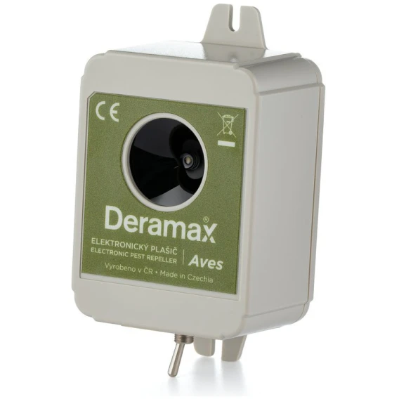 Deramax® Aves Ultrazvukový odpudzovač plašič vtákov