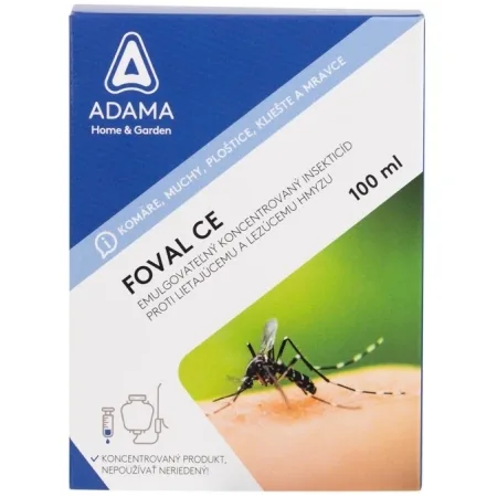 FOVAL CE je veľmi silný insekticíd proti lietajúcemu a lezúcemu hmyzu