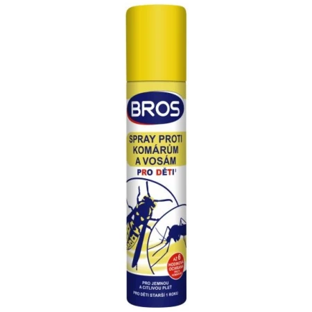 Spray proti komárom a osám pre deti Bros