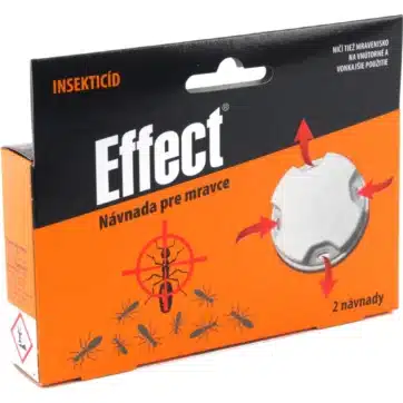EFFECT gélová návnada na mravce 2 ks – insekticídna návnada s prenosom do hniezda.