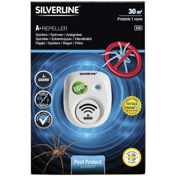 Odpudzovač pavúkov, ultrazvukový IN 25342 Silverline®
