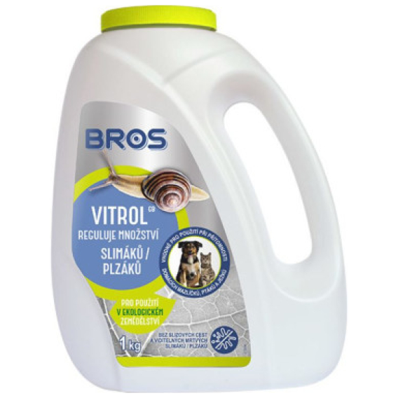 BROS Vitrol proti slimákom - 1 kg