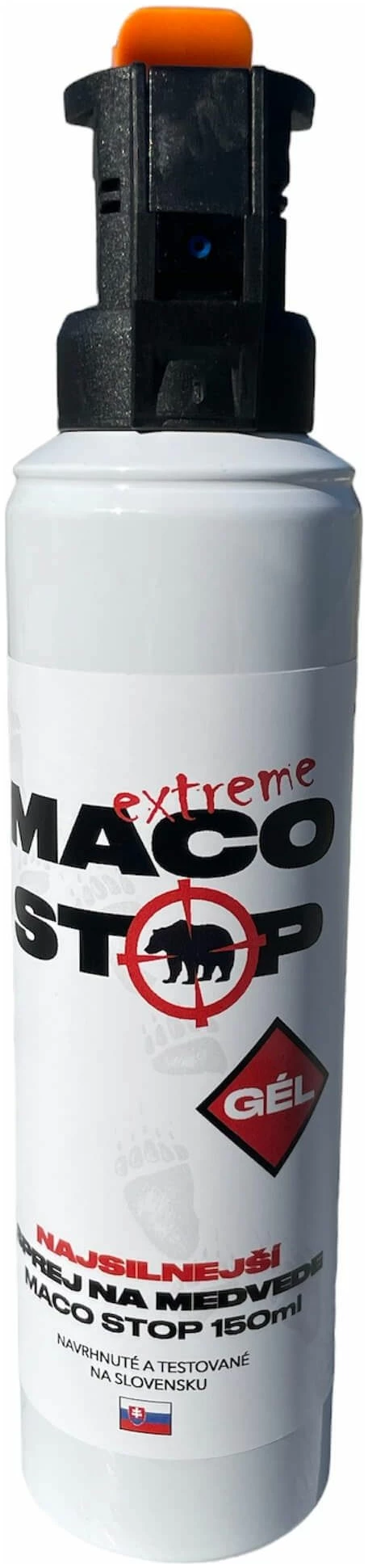 Sprej na medvede MACO STOP Extreme 10% OC, 1.4% MC gel - 150 ml