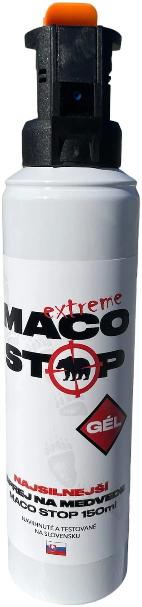 Sprej na medvede MACO STOP Extreme 10% OC, 1.4% MC gel - 150 ml
