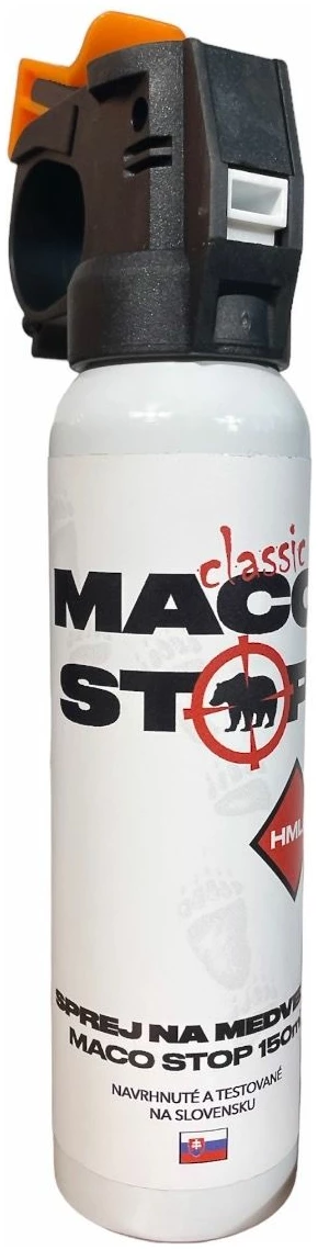 Sprej na medvede MACO STOP Classic 2% OC hmla 150 ml