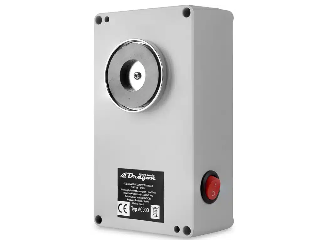 Ultrazvukový plašič kún a hlodavcov DRAGON ULTRASONIC AC900 – Obrázok 3