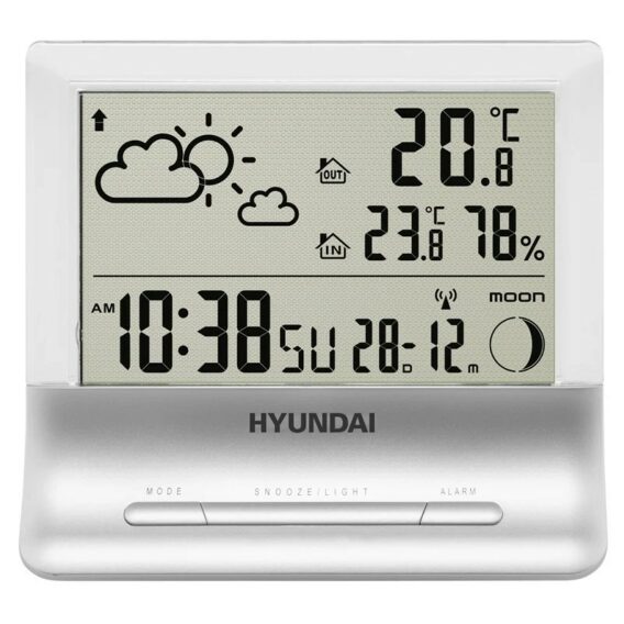 Meteorologická stanica Hyundai WS 2266 strieborná