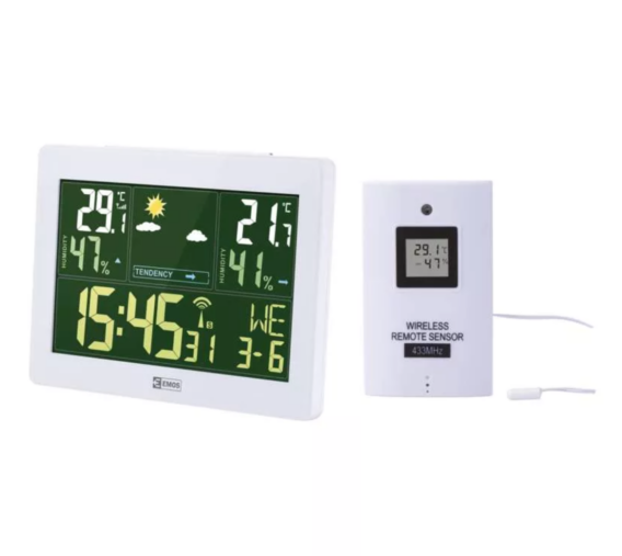 Domáca bezdrôtová meteostanica Emos E5062