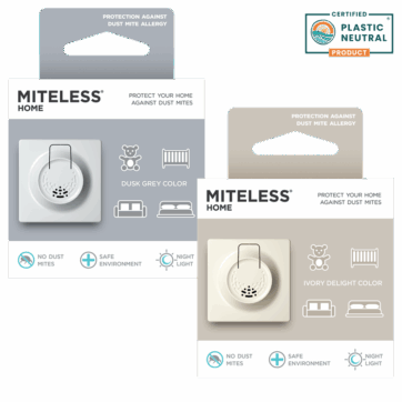 Miteless Home - Ultrazvukový odpudzovač roztočov pre domácnosť