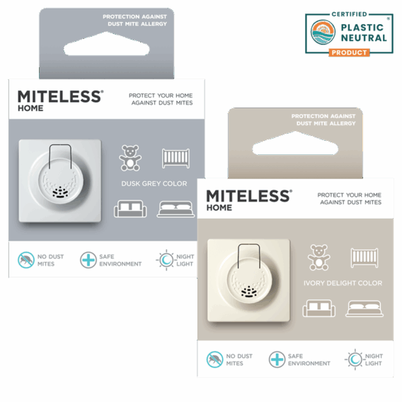 Miteless Home - Ultrazvukový odpudzovač roztočov pre domácnosť