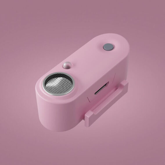 TICKLESS MINI DOG - Dobíjateľný ultrazvukový odpudzovač kliešťov a bĺch pre psov-OrganPurple