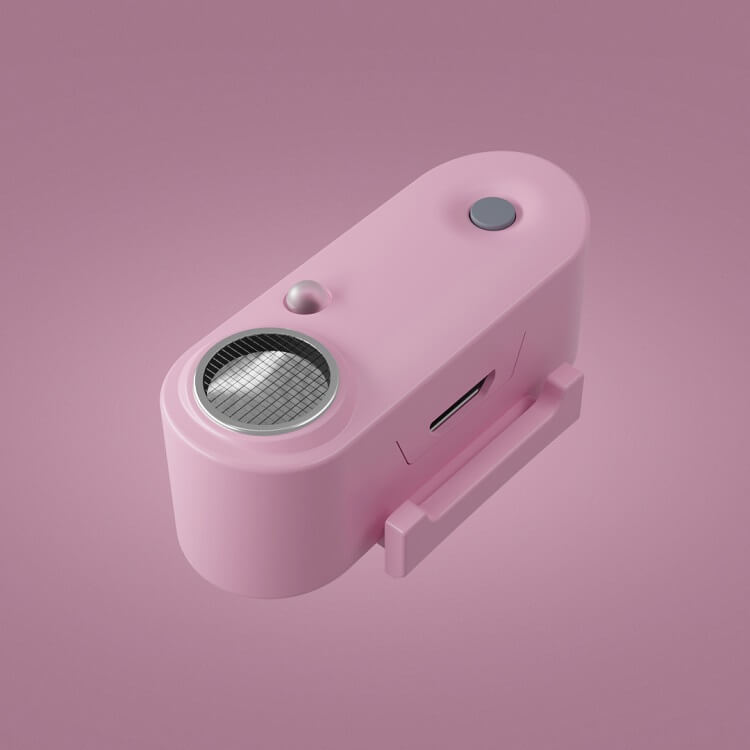 TICKLESS MINI DOG - Dobíjateľný ultrazvukový odpudzovač kliešťov a bĺch pre psov-OrganPurple