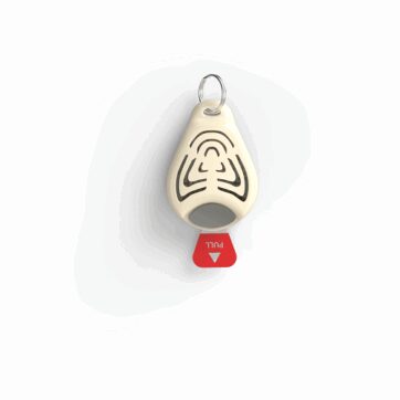 TICKLESS PET - Ultrazvukový odpudzovač kliešťov a bĺch pre psov-beige