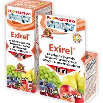 Exirel® insekticíd proti obaľovačom a drozofile – balenie 10 ml alebo 50 ml