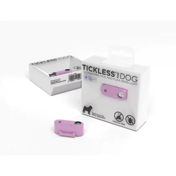 TICKLESS® MINI DOG Organ Purple – ekologická ochrana proti kliešťom