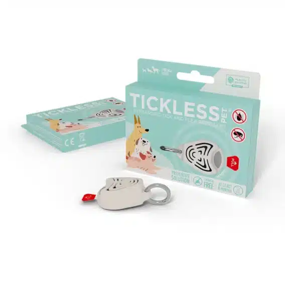 TICKLESS® PET Beige – béžový odpudzovač kliešťov pre psov