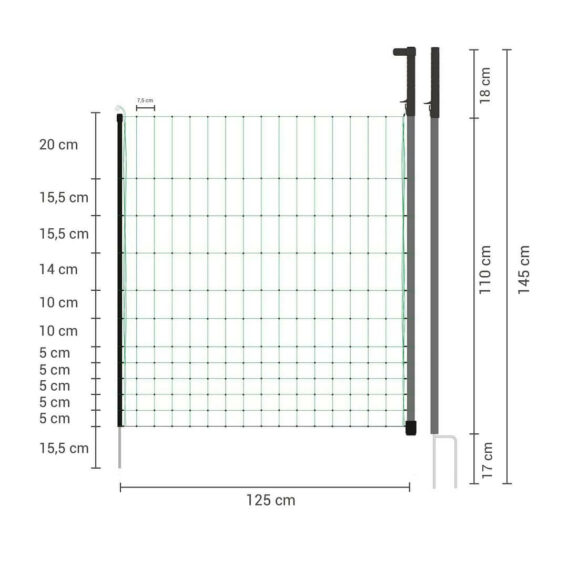 výška 110 cm