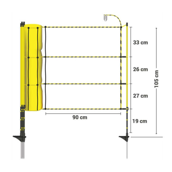 výška 105 cm