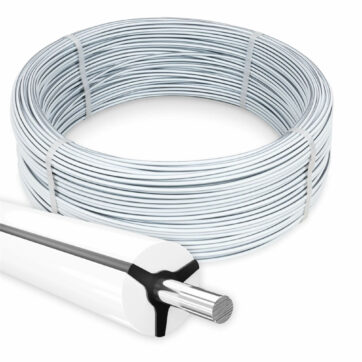 Oceľový drôt pre elektrické ohradníky s plastovým obalom Horse Wire