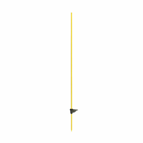 Sklolaminátová tyč s pätkou pre elektrický ohradník - 120 cm