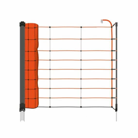 STANDARD Vystužená oranžová elektrická sieť pre ohradníky