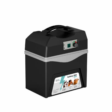 Batériový prenosný zdroj pre elektrické ohradníky battery DUO BD10