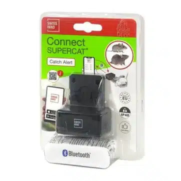 SWISSINNO® Connect SuperCat – smart Bluetooth signalizácia pre pascu na myši
