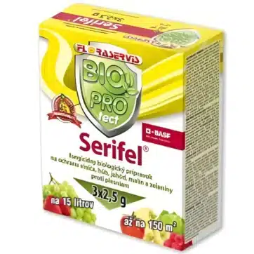 Serifel 3x2,5g - Biologický fungicíd na ochranu rastlín proti hubovým chorobám