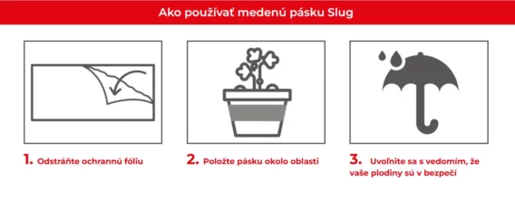 Medená páska Swissinno® – ochrana rastlín bez chémie