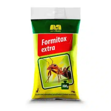 Formitox Extra prášok na mravce Papírna Moudrý 100 g – balenie produktu