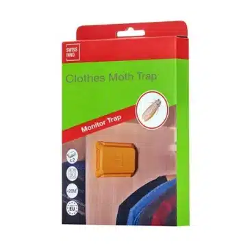 SWISSINNO® pasca na šatové mole – balenie s feromónovou pascou