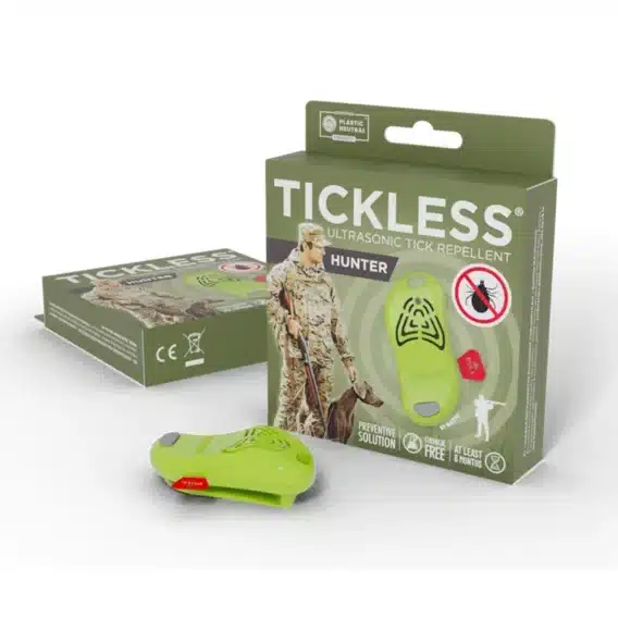 TICKLESS® HUNTER Green – zelený odpudzovač kliešťov pre ľudí