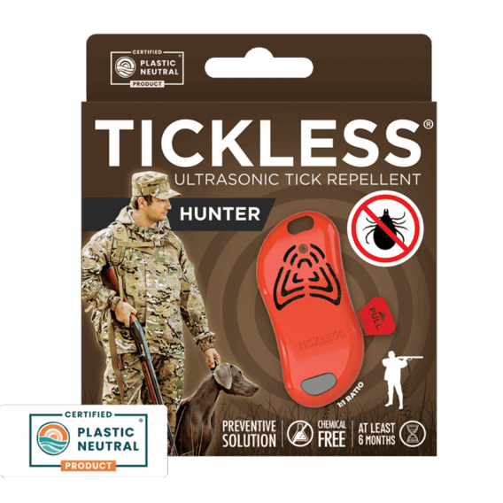 TICKLESS® HUNTER Orange – oranžový odpudzovač kliešťov pre ľudí