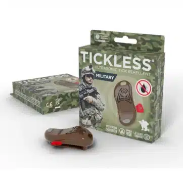 TICKLESS® Military Brown – hnedý odpudzovač proti kliešťom