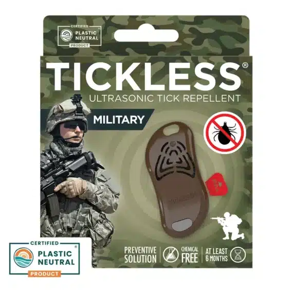 TICKLESS® Military Brown – ultrazvukové zariadenie pre ľudí
