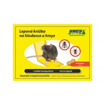 ORES lepová knižka LP2 – lepiaca pasca s arašidovou arómou