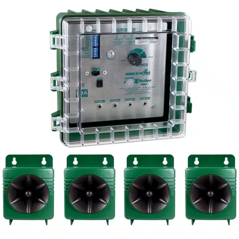 Super Bird-X Peller PRO V1 – profesionálny odpudzovač vtákov